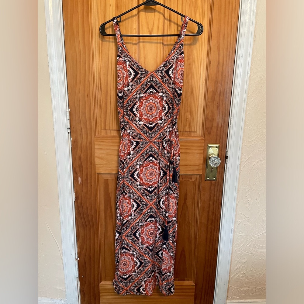 Forever 21 Maxi Dress. Size Small. Multi Color Floral Print.
